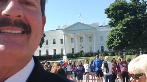 In front of the Whitehouse 2019