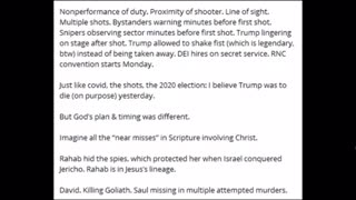 What really happened in Trump's Shooting - It was prophesied back in March 2024