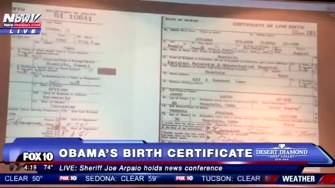 🚨🚨 MUST WATCH - Barack Obama Birth Certificate is FAKE