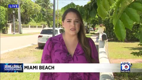 A Miami Beach dog owner is furious after her small pet was attacked while out for a walk