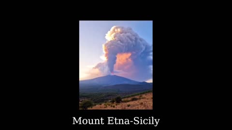 MOUNT ETNA IS ERUPTING IN SICILY