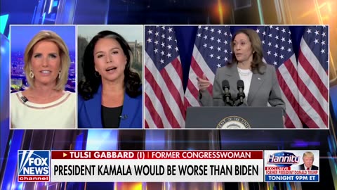 Gabbard Rips 'Unqualified' Harris, Warns 'Deep State' Would Remain If She's On Ticket