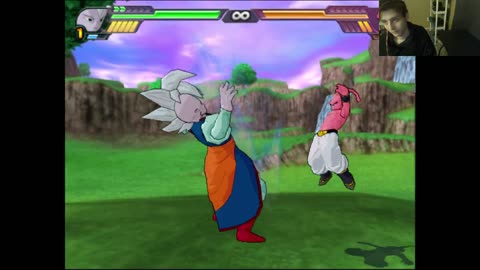 Dragon Ball Z Budokai Tenkaichi 3 Battle #41 With Live Commentary - Kid Buu VS Supreme Kai