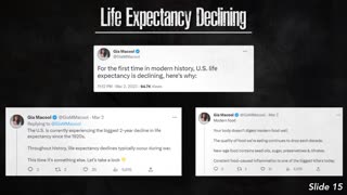 Part 7: Life Expectancy Declining & Quality of Life Declining