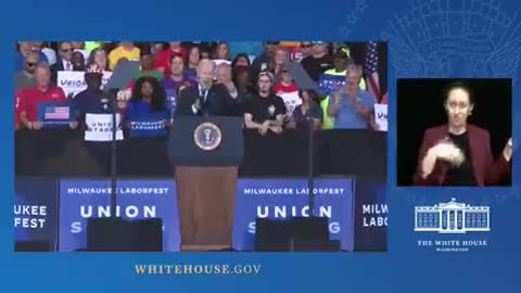 Angry old man Biden shakes and screams "we beat Pharma this year."