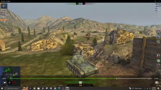 KV-1S on Mines