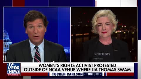 Kellie-Jay Keen joins Tucker Carlson to talk about women's rights