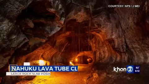 Nāhuku lava tube is closed until further notice