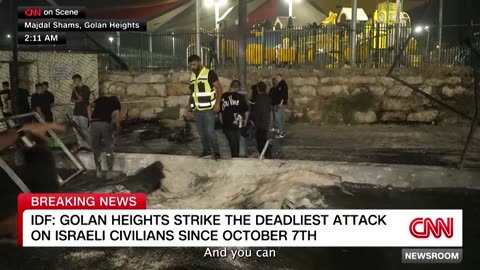 Deadly strike in Golan Heights raises fears of major escalation