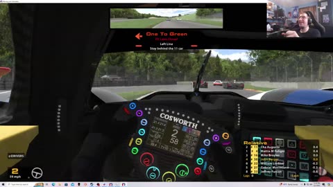 iRacing A Fixed IMSA iRacing Series from Road America 8/3/24. Historic Road Course.