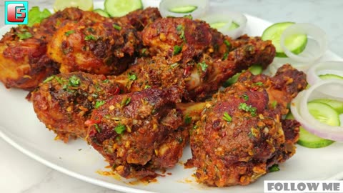 Masala Chicken Fry | Crispy Juicy Spicy Quick Masala Chicken Fry Recipe | Best Chicken Starter