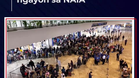 OFW Party List, nababahala sa kasalukuyang sitwasyon ngayon sa NAIA