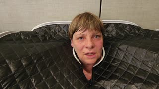 Energy worker Christine describes what she feels in the Relax Infrared Sauna 1/4