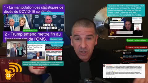 Extrait du Web de RADIO-QUÉBEC 11 avril 2020: C0VID19: La FRAUDE STATISTIQUE confirmée