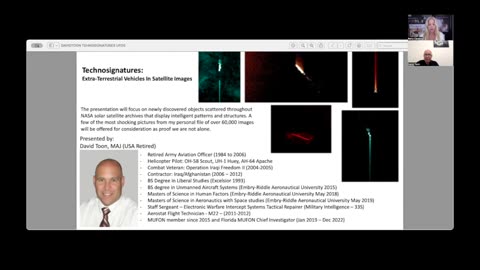 NASA UFOS - DAVID TOON - TECH SIGNATURES