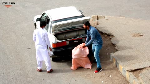 Hilarious Garbage Bag Prank: Top Reactions Caught on Camera!