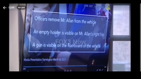 Farmington police review officer worn body camera footage shooting that killed Chase Allan
