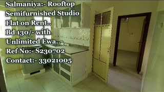 Salmaniya:- Rooftop Studioflat on Rent with Ewa