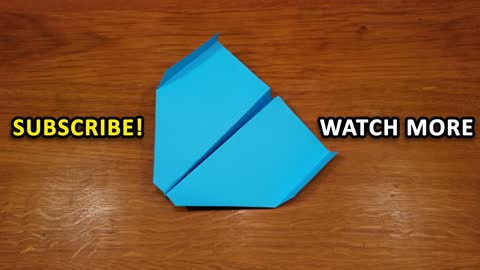 How to make a paper airplane