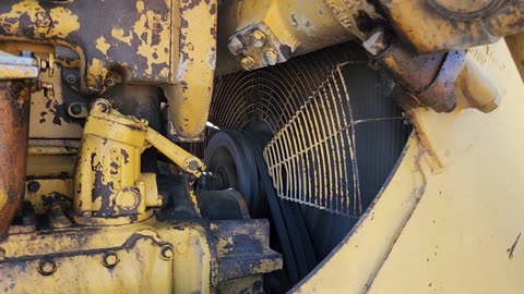 Proxy Equipment Caterpillar D8H Diesel engine running