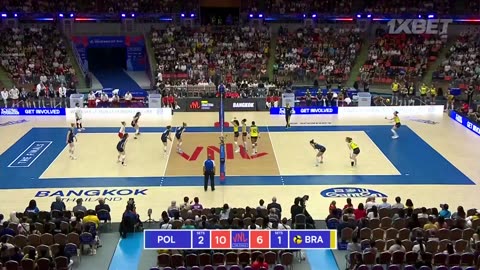 🇧🇷 BRA vs. 🇵🇱 POL - Bronze Match / Highlights / Women's VNL 2024/Volleyball!