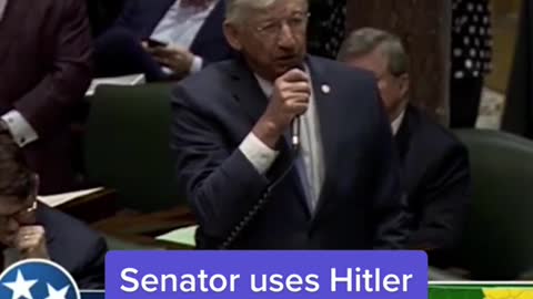 Senator uses Hitler as inspiration for homeless people