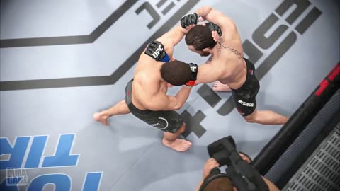 UFC EA Sports UFC 4 - KHABIB NURMAGOMEDOV VS CONOR MCGREGOR CPU vs CPU (RAW GAMEPLAY)