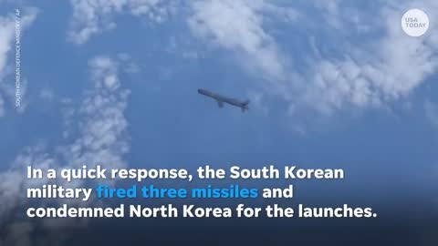 South Korea retaliates after North Korea fires missile launches | USA TODAY