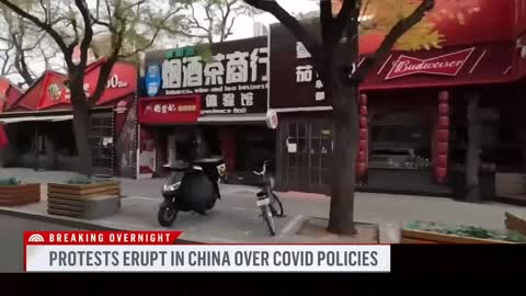 Protests Over COVID-19 Lockdowns Spread Throughout China