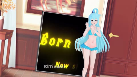 Aqua Konosuba Bling Bang Bang Born ElTioAle #mmd #Aqua #Konosuba #MASHLE