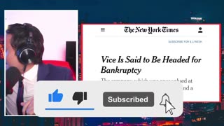 I Singlehandedly Bankrupted VICE News Apparently..