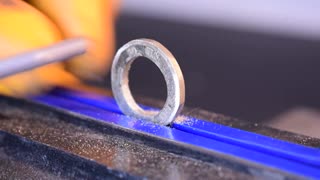 I Made a Ring From Coin Without Using Jeweler's Tool!