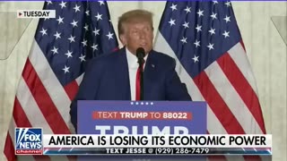 Trump warns about the collapse of us dollars