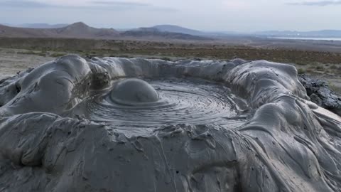 Gobustan mud volcano