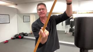 How to defend yourself with a walking stick - jo staff training