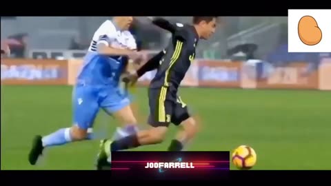 Amazing complications skills football player