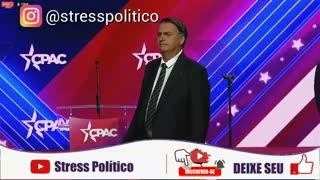 Jair Bolsonaro Ovacionado no CPAC 2023 em Washigton DC, USA