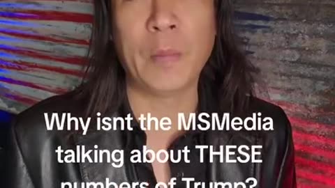 Gene Ho - 30 - media is ignoring Trump numbers