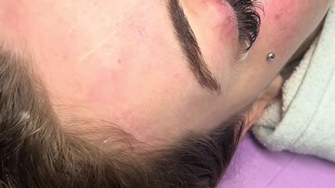 Eyebrow Waxing Tutorial with Tickled Pink Premium Synthetic Hard Wax by @angelic_lashess_