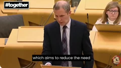 The Scottish government plans to reduce car kilometres and discourage car use.