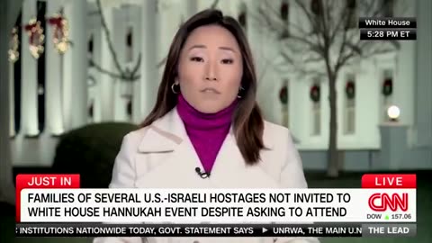 Hostage Families Not Invited to White House Hanukkah Celebration
