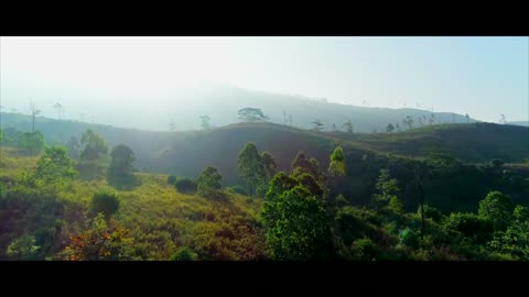Amazing Nature Scenery Sunrise Sunrise video Drone Footage Free HD Video - no copyright