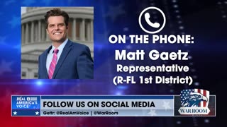 Rep. Gaetz Draws Parallels Between The America First Voters Of Montana & Florida