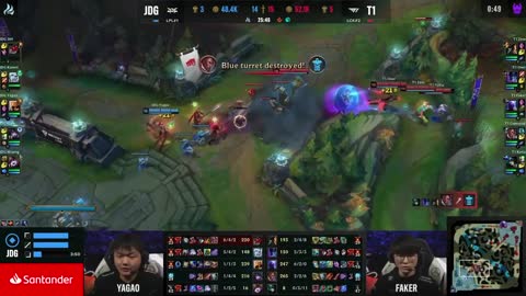 FAKER MOSTRANDO PORQUE É O MELHOR DO MUNDO - LEAGUE OF LEGENDS