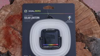 Review ~ Goal Zero - Collapsible Solar Lantern - Crush Light with Chroma for Camping / Hiking