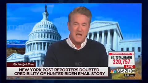 Gaslighing from MSNBC is unbelievable why do people still listen just look at this Chuck Todd clip