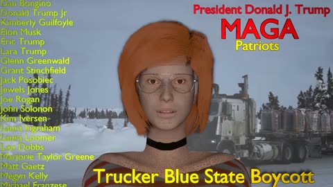 Trucker Blue State Boycott