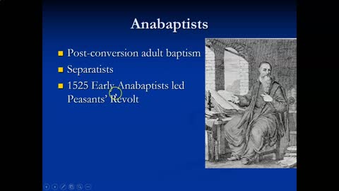 Swiss Reformation and the Anabaptists