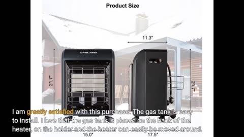 GASLAND MHA18B #Propane #Heater 18 000 BTU-Overview