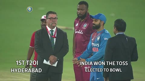 India Vs Wi 1 T20 Highlights!! virat Kohli Vs Williams fight match Highlights!!virat Vs Williams